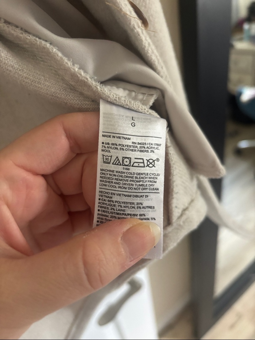Cream Shacket - Picture 4 of 11